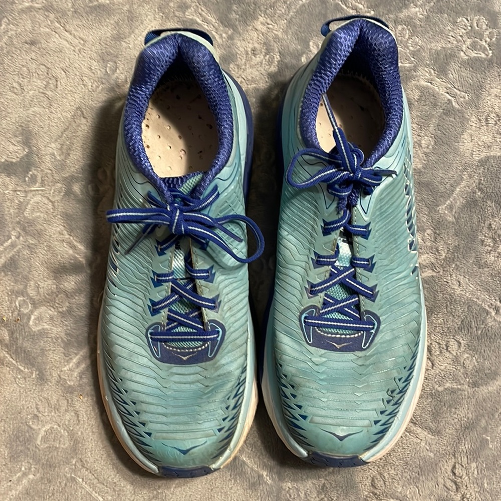 Hoka One One Arahi, Size 9 Turquoise / Blue